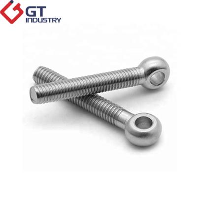 China China Stainless Steel Product ASME B 18.15 DIN444 GB/T798 Hoisting Galvanized Eye Bolt Hook Screw Fastener for sale