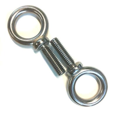 China Stainless Steel 304 316 Ring Lifting Eye Bolt Din 580 Dice Screw Flat Eye Bolt for sale