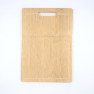 China Viable Plant Organic Bamboo Cutting Board Kitchen Ware Food Cutting Plate Customized Natural Cut Bamboo Wholesale for sale