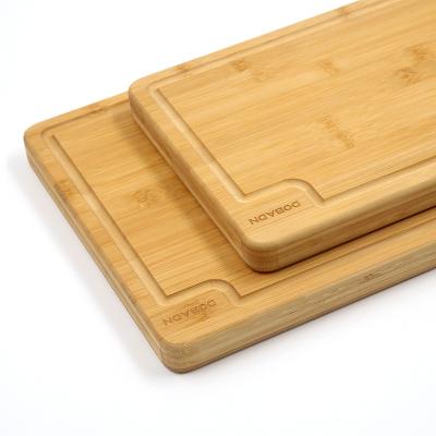 China Kitchen Viable High Quality Cookware Bamboo Cutting Boards Set Bamboo Chopper For Christmas Bamboo Cutting Boards Wholesale for sale