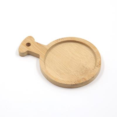 China 2021Factory China direct selling sushi fruit pizza bamboo steak tray with handle dish set bamboo baby for sale