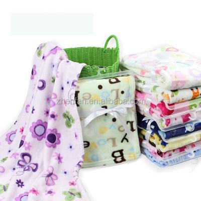 China Wholesale Baby Anti-pilling Soft Thick Fleece Blanket for sale