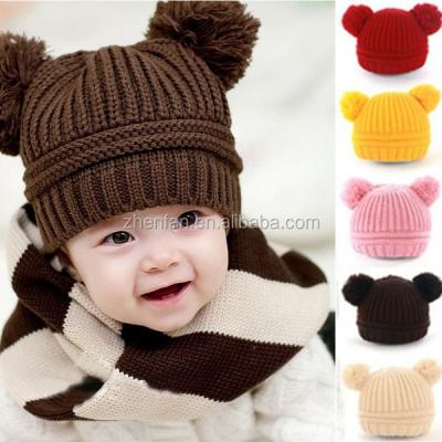 China New Design Image Crochet Baby Infant Winter Autumn Warm Hat for sale