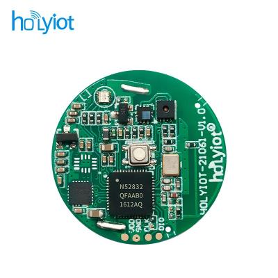 China IOT Holyiot BLE Motion Sensor 9 Axis Accelerometer Gyroscope Magnetometer Temperature Humidity and Barometer Sensor for sale