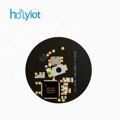 China Cheap ibeacon ultra thin 4.0 eddystone module custom advertising round temperature sensor broadcasting beacon for sale