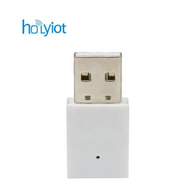 China Holyiot nRF52832 BLE5.0 USB Dongle USB Ibeacon BLE Transmitter and Receiver USB ibeacon BLE Transmitter and Downhole Receiver Module for sale