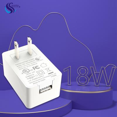 China Wholesale Universal Cell Phone 15w 18w Cell Phone Chargers 5v 1a 2a 3a 1.5a Travel Charger For CMK Rcm Cb Cb CE Saa Pse Certificate for sale