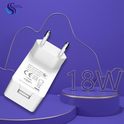 China Good quality 12w 18w mobile phone android phone charger 5V 2a 3a 1.5a 1a IOS mobile charger for CMK Au FCC Cb CE saa ps certificate for sale