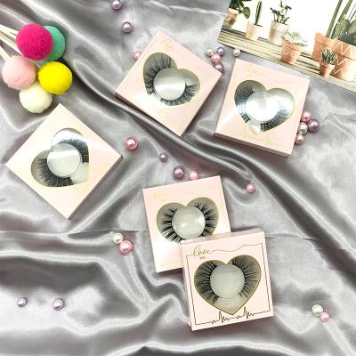 China SY durable shuying wholesale 3d mink eyelash box pink eyelash packaging real eyelashes for sale