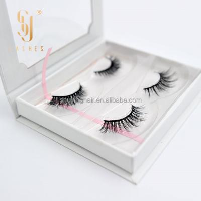 China 2016 New Private Label 3D Eyelash False Eyelashes Extension Natural Silk Eyelash Extension Long Main Silk for sale