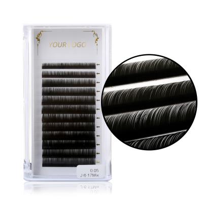 China Korea Material Premium Full Volume Eyelash Extension Mink Eyelash Extensions Silk for sale