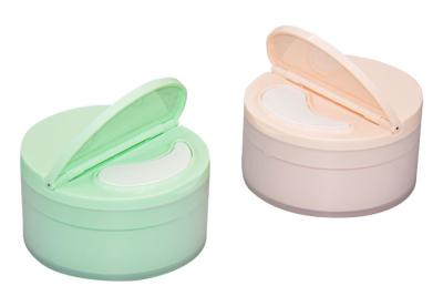 China Detachable Cosmetic Cream Jars With Spoon 100g Recycled Sustainable PP Packaging for sale