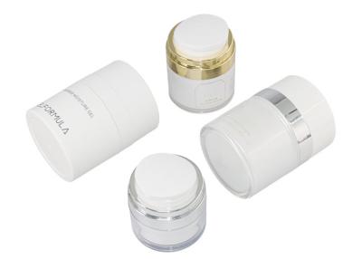 China 15g Airless Cosmetic Jar Acrylic Skincare/ Haircare Container For Cream Gel Lotion for sale