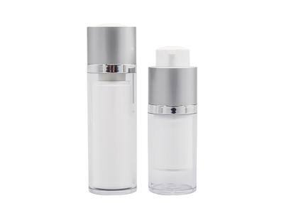 China Refillable Airless Pump Bottle Empty Lotion Travel Pump Bottles Dispenser Sample Te koop