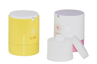 China Replaceable Airless Pump Jar Sunscreen PP 50g Innovation Refillable Packaging for sale