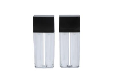 China 15ml+15ml Empty Airless Cream Bottle Pump Acrylic Double Chamber Wall 2 Tubes Foundation Bottle UKE09 for sale