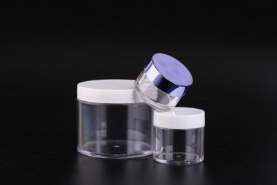 China UKC43 5ML-100ML  Hot selling fashionable different capacity PETG cream jar,plastic jar cosmetic for sale