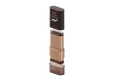 China Empty Lightweight Foundation Stick With Brush 10g 15g 20g Eraser Foundation Stick Multiuse Makeup deodorant packaging for sale