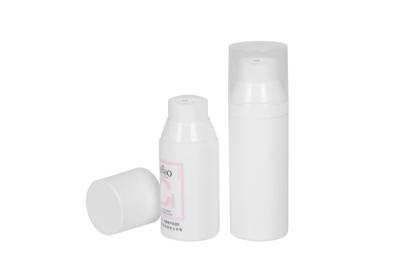 China Plastic PP Travel Bottles 30ml 50ml 75ml 100ml Airless Bottle for Skin Care Cream / Lotion UKA08 for sale