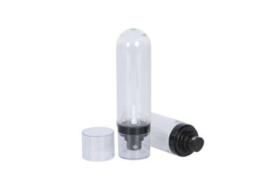 China 100ml Transparent PET Plastic Hair Spray Bottles OD 40mm Round Bottom base for sale