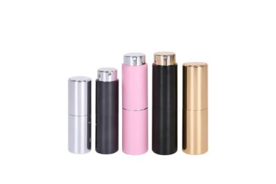 China Aluminum Glass 10ml 20ml Skin Care Packaging Screw Pump Head lotion bottle for sale