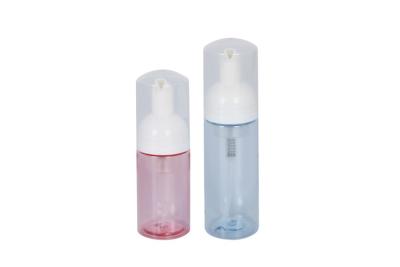 China Plastic PET Foaming Soap Pump Bottle 100ml 150ml Cosmetic Packaging UKF15 for sale