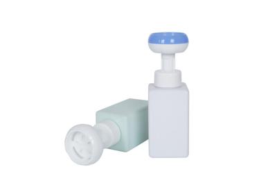 China 450ml Flower Shape PETG Foaming Pump Bottle Empty UKF07 for sale