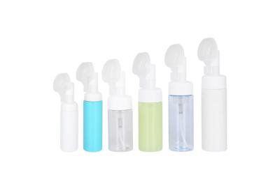 China Empty PET Facial Cleanser Foam Pump Bottle OD 35mm / 48mm UKF05 for sale