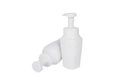 China 500ml HDPE Plastic Cosmetic Packaging Bottle With 3cc Output Foaming Hand Soap shampoo Pump Bottle UKF10 for sale