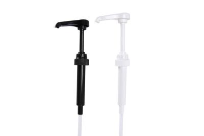 China Food Grade Pp 28/400 Syrup Pump Dispenser For 25.4oz / 750ml Bottles for sale