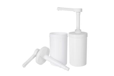 China 15ml 30ml Dosage Ketchup Dispenser Pump Bpa Free For 1l Container for sale