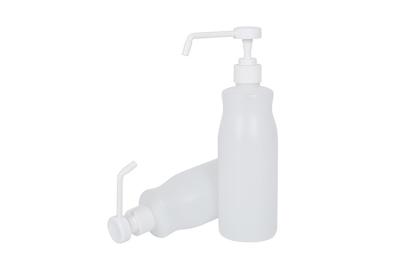 China White HDPE Hair Shampoo 500ml Pump Squeeze Bottle for sale