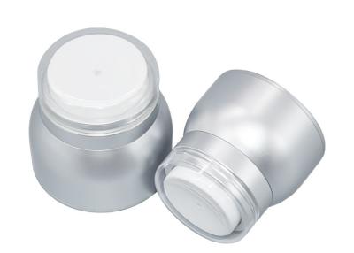 China Acrylic Airless Jars With Caps 30g And 50g Cosmetic Packaging for sale