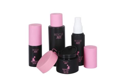 China PET Cosmetic Packaging Skincare Set 30ml 50ml 60ml 100ml for sale