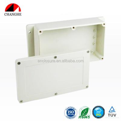 China IP65 Outdoor Plastic Electrical Cabinet Waterproof Junction Box With Flanges 200x120x68mm for sale