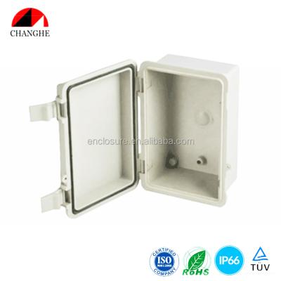 China Outdoor Waterproof Electrical Boxes IP65 Waterproof Electrical Control Box With Hinge Cover 137x87x71mm for sale