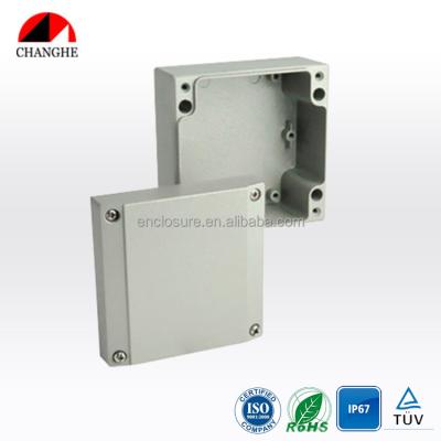 China IP67 Waterproof Aluminum Enclosure / Junction Box 99x99x60mm 99x99x60mm for sale