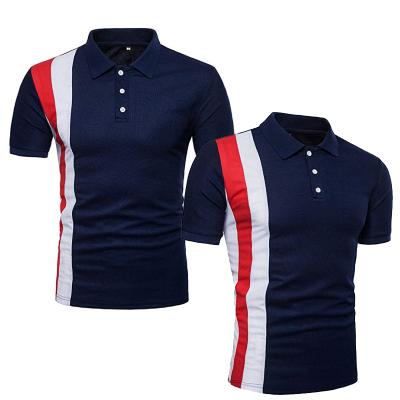 China Classic Mens Breathable Regular Fit Cotton Pique Short Sleeve Golf Polo T-Shirt for sale