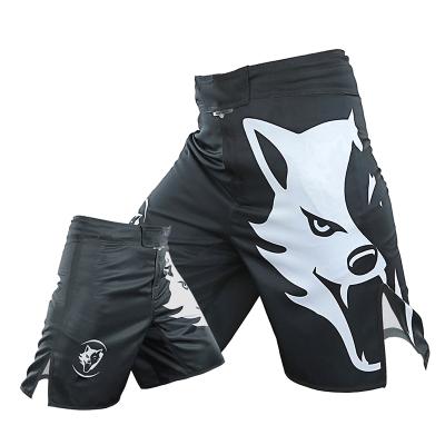 China Equipped With A Closure System With A Black Lace Muttahida Majlis-e-Amal UFC Shorts Training Fight Boxing Shorts China Custom Manufacturer for sale