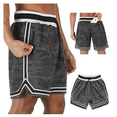 China Breathable Men's Active Performance Sports Basketball Basketball Shorts Fashion Camouflage Design for sale