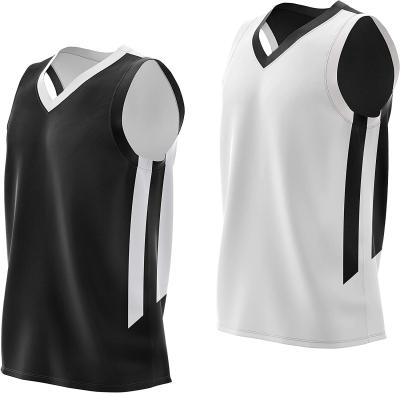 China Custom Reversible Men's Breathable Mesh Athletic Basketball Team Blank Scrum Practice Tank Top for sale