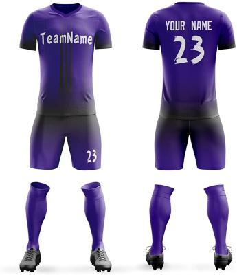 China Factory quick dry 2022 season thailand oem soccer jersey personal custom soccer jersey best new club soccer jerseys for sale