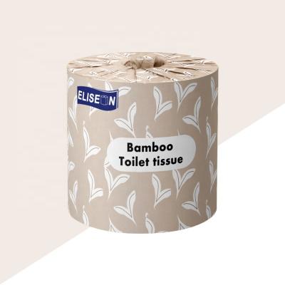 China Septic Safe Sellers Wholesale Customized OEM Bamboo Design Eco Export Bathroom Tissue Super Soft Toilet Paper for sale