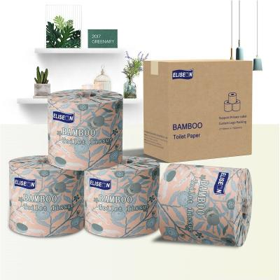 China Eco Friendly Cheap Price Bamboo Roll Toilet Paper Eco - Friendly For Turkey Market for sale