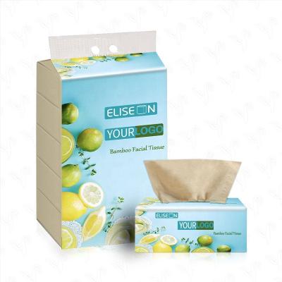 China Absorbent; 3ply Bamboo Bleaching Pulp Facial Tissue Eco - Friendly Not for sale