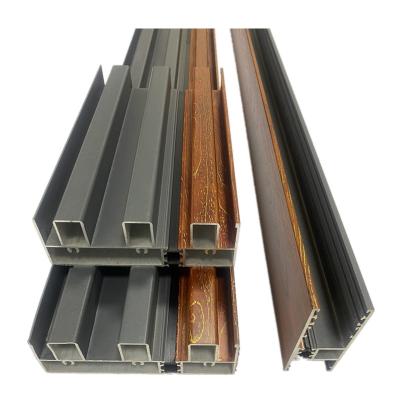 China door & Window China Factory Extruded Building Material For Thermal-break Aluminum Sliding Doors With Screen for sale