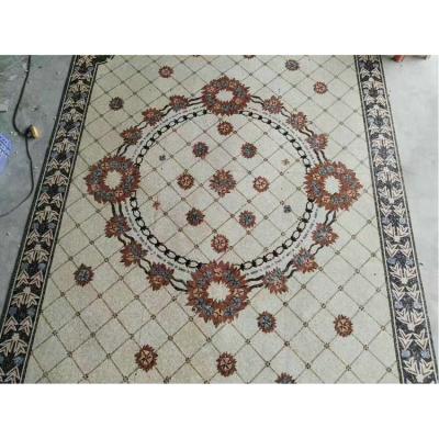 China marble mosaic tile and marble tiles square for sale