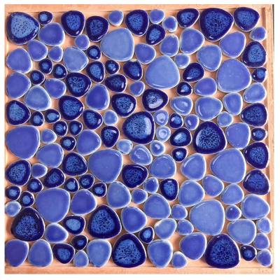 China High Temperature Kiln Decoration Ceramic Mosaic Tiles For Crafts Square for sale