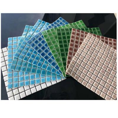 China Custom Wholesale Complex Ice Cracking Ceramic Floor Tiles Square for sale