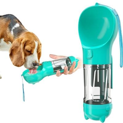 China 3 Viable Streams In 1 Portable Pet Drinking Bottles Puppy Water Dispenser For Small Large Dogs Travel Outdoor Sports Dog Pet Water Bottle for sale